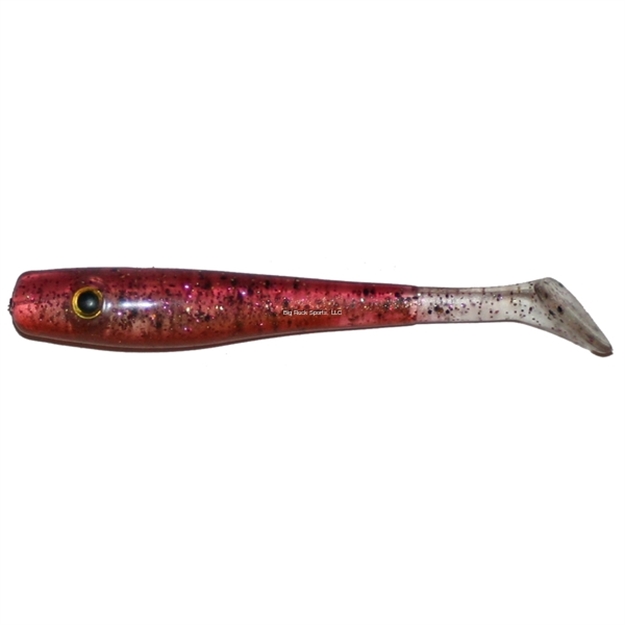Picture of Reaction Strike Mullet Jr. Boot Tail, 4", Two Penny, 6Pk