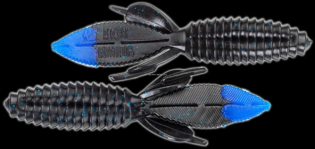 Picture of Reaction Sweet Beaver Creature Bait, 4.2", Hillbilly Special, 10/Pack