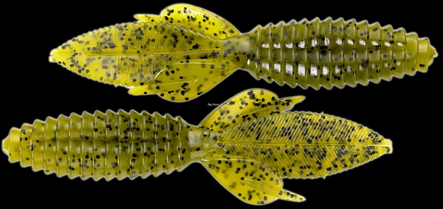 Picture of Reaction Sweet Beaver Creature Bait, 4.2", Watermelon, 10/Pack