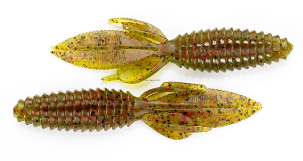 Picture of Reaction Sweet Beaver Creature Bait, 4.2", Watermelon Red, 10/Pack