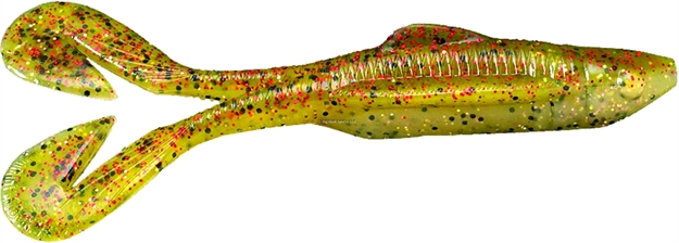 Picture of Reaction Trixie Shark Twin Tail Swimbait, 4 3/4", Houdini, 8/Pack