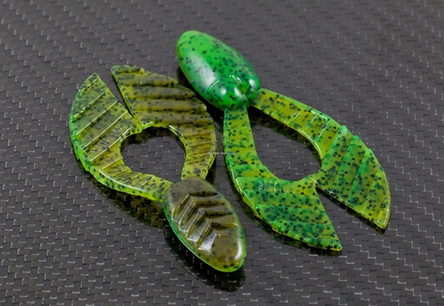 Picture of Reaction Twerk Creature Bait, 3 1/2", Dirty Sanchez, 6/Pack