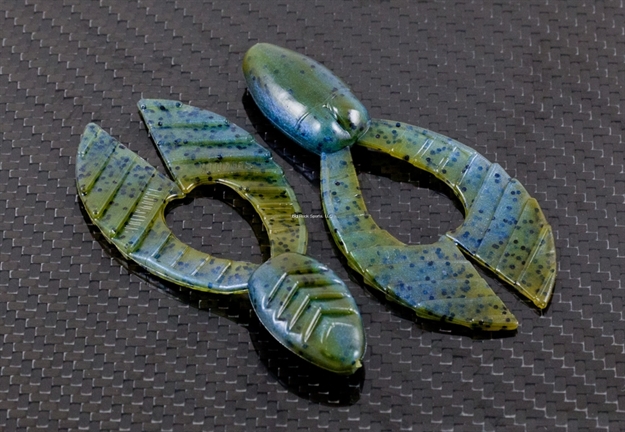 Picture of Reaction Twerk Creature Bait, 3 1/2", Magic Craw Swirl, 6/Pack