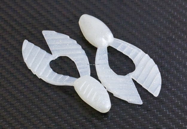 Picture of Reaction Twerk Creature Bait, 3 1/2", White Trash, 6/Pack