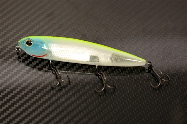 Picture of Reaction Vixen Topwater Walking Bait, 4 3/4", 3/4 Oz, Chartreuse Shiner, 1/Pack