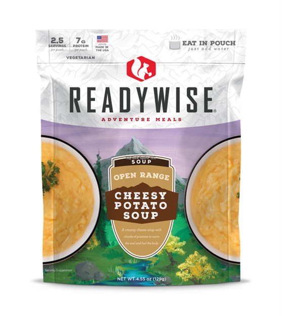Picture of Readywise Open Range Cheesy Potato Soup, 2.5 Servings, Just Add Water