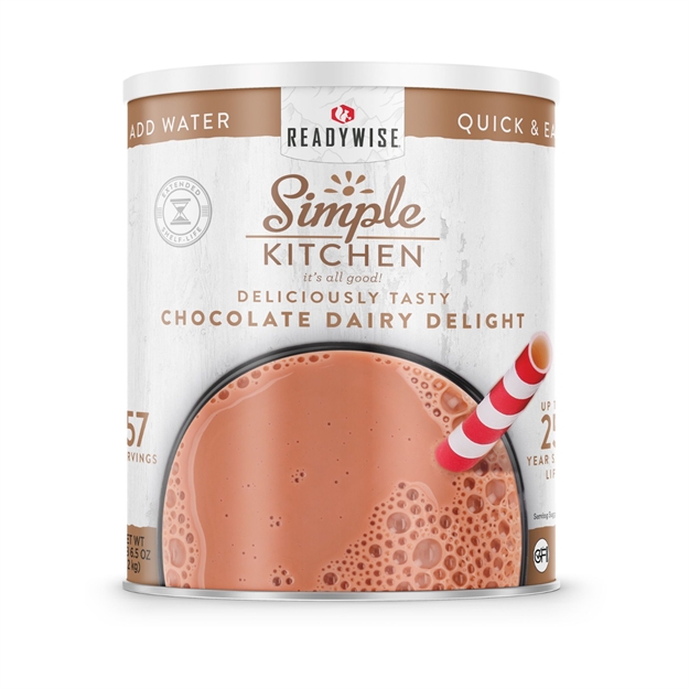 Picture of Readywise Simple Kitchen Choc Dairy Delight 57 Serving Can