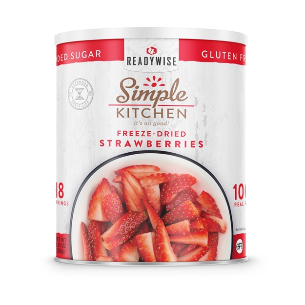 Picture of Readywise Simple Kitchen FD Sliced Strawberries 18 Servings