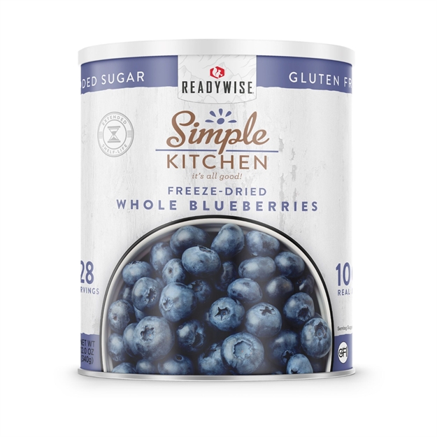 Picture of Readywise Simple Kitchen FD Whole Blueberries 28 Serving Can