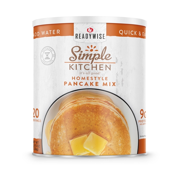 Picture of Readywise Simple Kitchen Pancake Mix 20 Serving Can