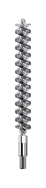 Picture of  Real Avid Avbmsb30 Bore-Max Speed Brush 7.62Mm/30 Cal Rifle Firearm 8-32" Thread Nickel Plated Bronze Bristles