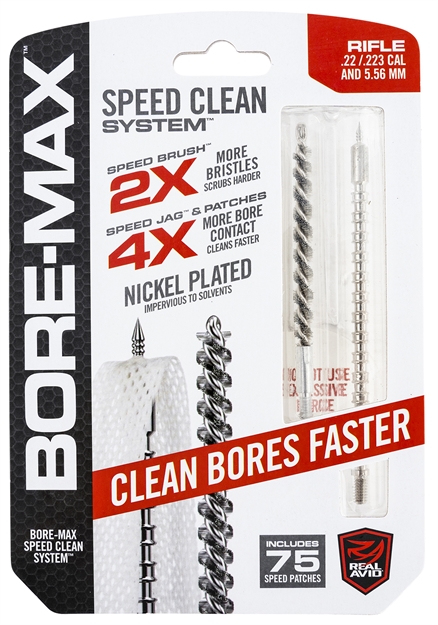 Picture of  Real Avid Avbmset223 Bore-Max Speed Clean Upgrade Set 223 Rem 22 Cal Rifle 813119013638