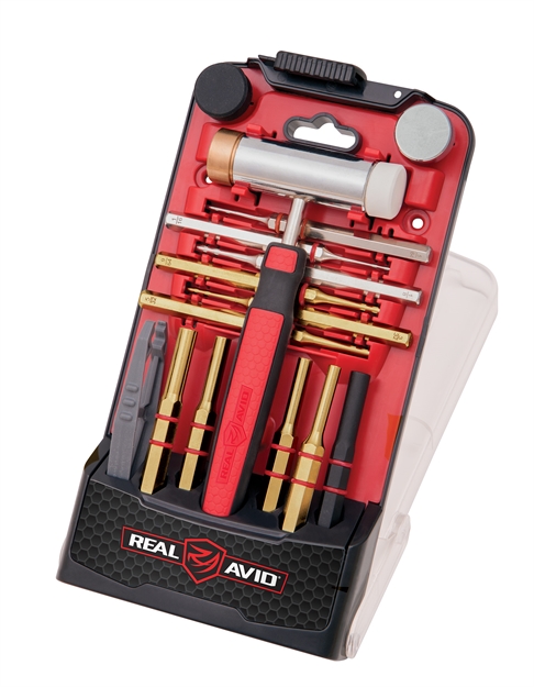 Picture of  Real Avid Avhps-B Accu-Punch Punch Set Brass/Nylon/Steel Universal Firearm 813119013171