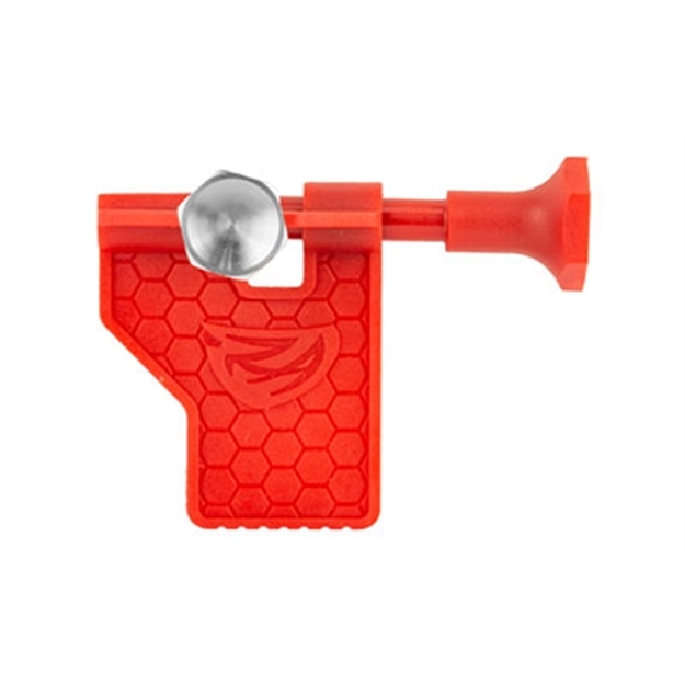 Picture of  Real Avid Avar15ppt Pivot Pin Tool Red Polymer Rifle For Ar-15 Includes Detent Plunger, Large Pin, & Install Tool 813119012501