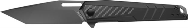 Picture of Real Avid Avid Rav-6 Knife Assisted Tanto 3.4" Blade Black Alum. AVRAV-6