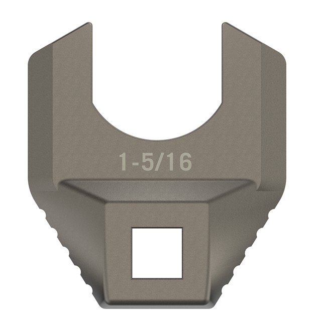 Picture of  Real Avid Avmf1516bnw Master -Fit Barrell Nut Wrench 1 5/16" Titanium Titanium/Stainless Steel Ar-Platform Free-Float Handle