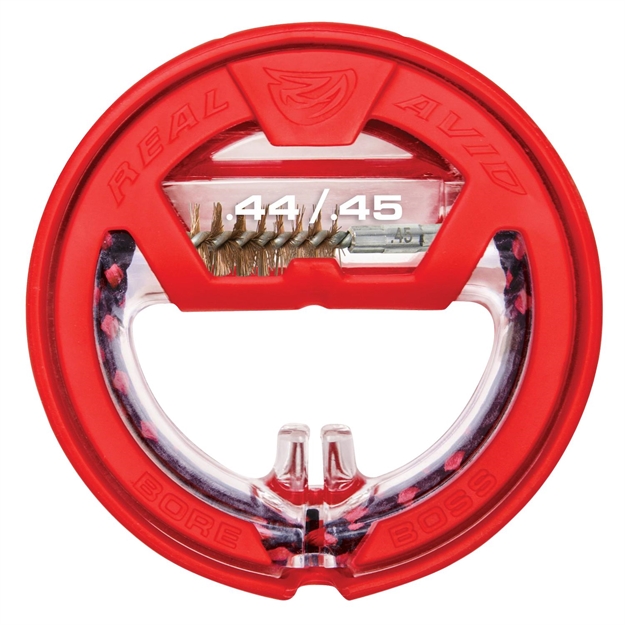 Picture of  Real Avid Avbb45 Bore Boss  44/45 Cal Handgun Firearm Polycarbonate 8.50" Long Bronze Bristles 813119012297