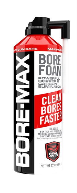 Picture of  Real Avid Avfbc12a Bore-Max Bore Foam Removes Carbon Build UP 12 OZ Aerosol 813119013287