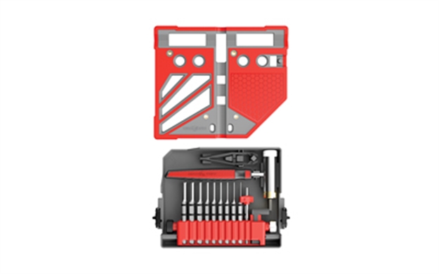 Picture of  Real Avid Avmbbpkit  Master Gray/Red Steel 18 Pieces 813119015137