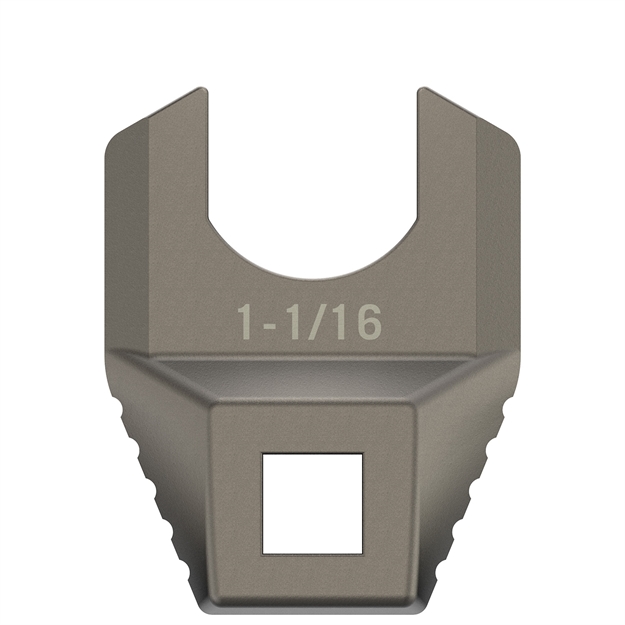 Picture of  Real Avid Avmf1116bnw Master -Fit Barrell Nut Wrench 1 1/16" Titanium Titanium/Stainless Steel Ar-Platform Free-Float Handle 813119013942