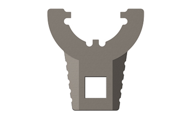 Picture of  Real Avid Avmftcnw Master -Fit Thin Castle Nut Wrench Titanium/Stainless Steel For Ar-Platform 813119013850
