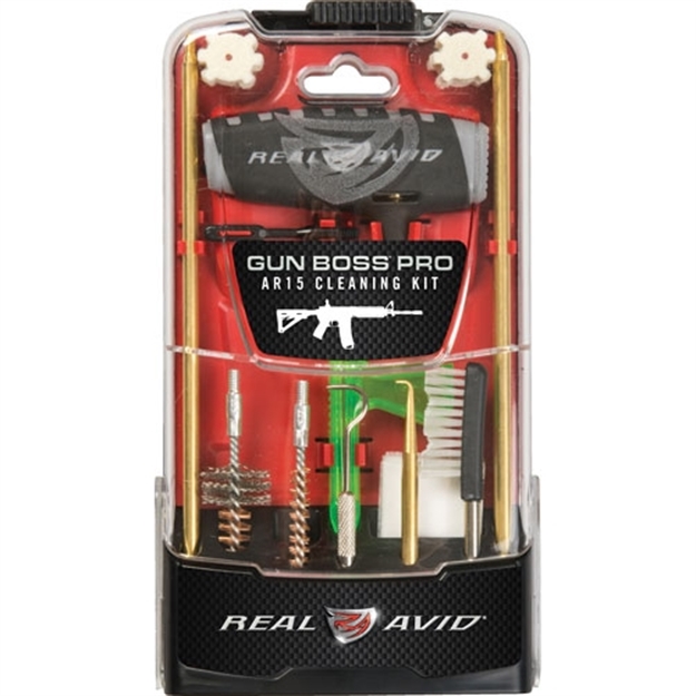 Picture of Real Avid Avid Gun Boss Pro Ar15 Cleaning Kit 20-Piece AVGBPROAR15