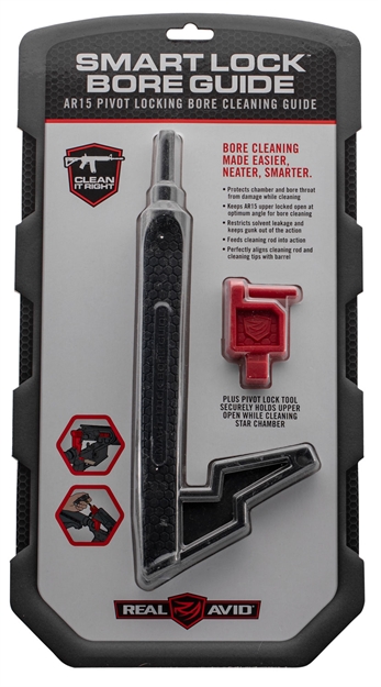 Picture of  Real Avid Avslbg Smart Lock Bore Guide Ar-15 Firearm Polymer Resin Includes Pivot Lock