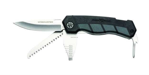 Picture of Real Avid Winghunter Choke Tube Wrench 3" Knife Locking Saw Pin Punch Bird Carrier