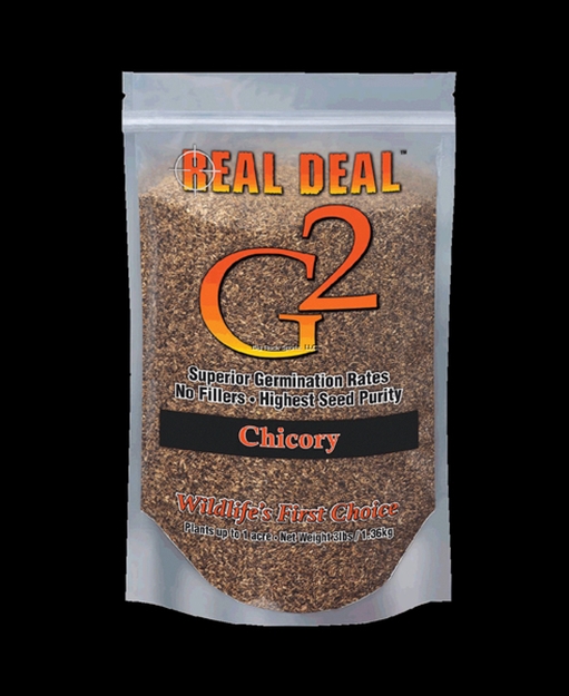Picture of Real Deal Mineral G2 Chicory, 1/2 Acre, 40% Protein, Extreme Cold Tolerant And Drought Resistant
