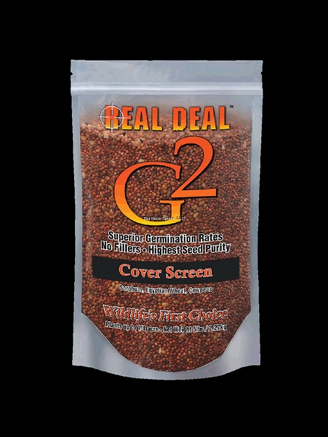 Picture of Real Deal Mineral G2 Cover Screen-Annual Spring & Summer Blend, 1/4 Acre, Creates A Wall Around Your G2 Food Plots