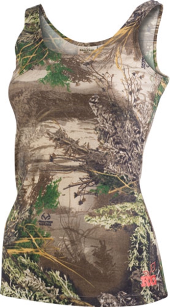 Picture of Realtree Women's Oakley Tank Top Medium Rt-Max1 Coral Camo<