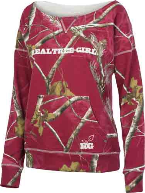 Picture of Realtree Women's Waverly Sweatshirt Medium Rt-Ap Cardinal Camo<