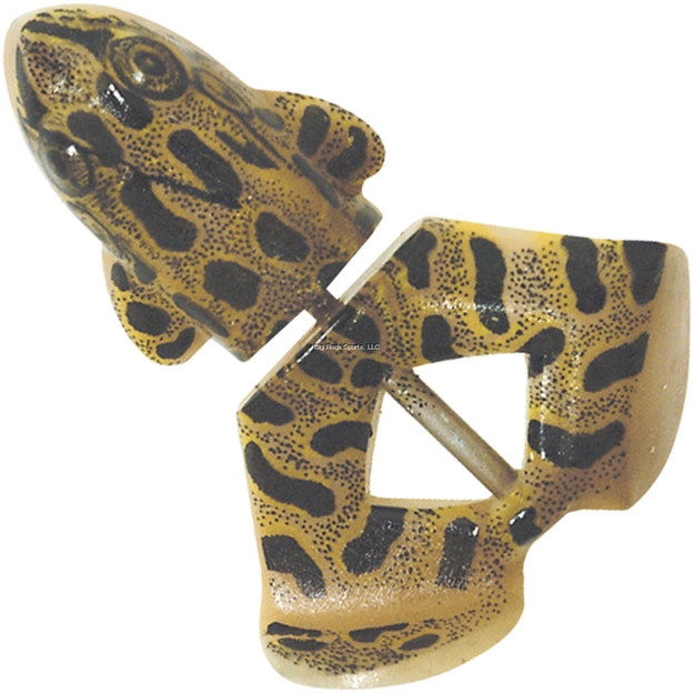 Picture of Rebel Buzz'n Frog Topwater Bait, 2 1/2", 1/2 Oz, Southern Leopard Frog, Floating