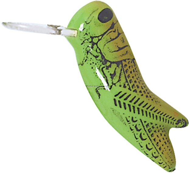 Picture of Rebel Crickhopper Topwater/Crankbait Lure, 1 1/2", 3/32 Oz, Green Grasshopper, Floating