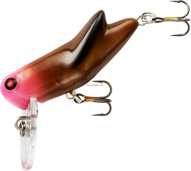 Picture of Rebel Crickhopper Topwater/Crankbait Lure, 1 1/2", 3/32Oz, Hot Head, Floating