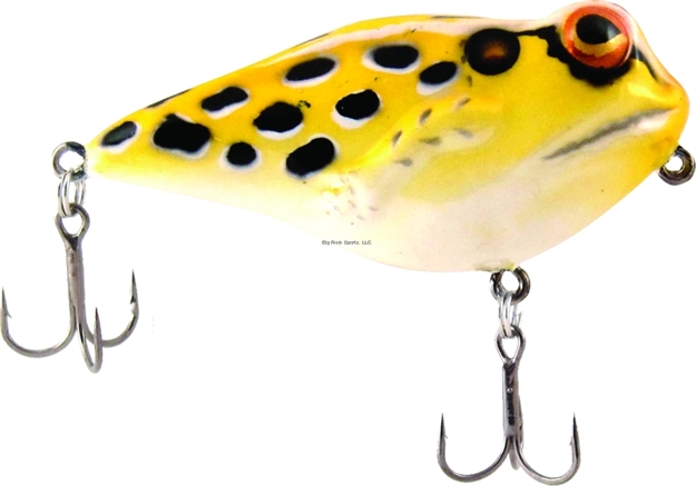 Picture of Rebel Frog-R Topwater Bait, 2 3/8", 5/16 Oz, Swamp Frog, Floating