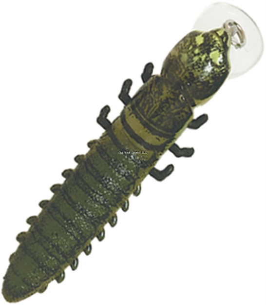 Picture of Rebel Hellgrammite Ultralight Crankbait, 1 3/4", 3/32 Oz, Immature, Sinking