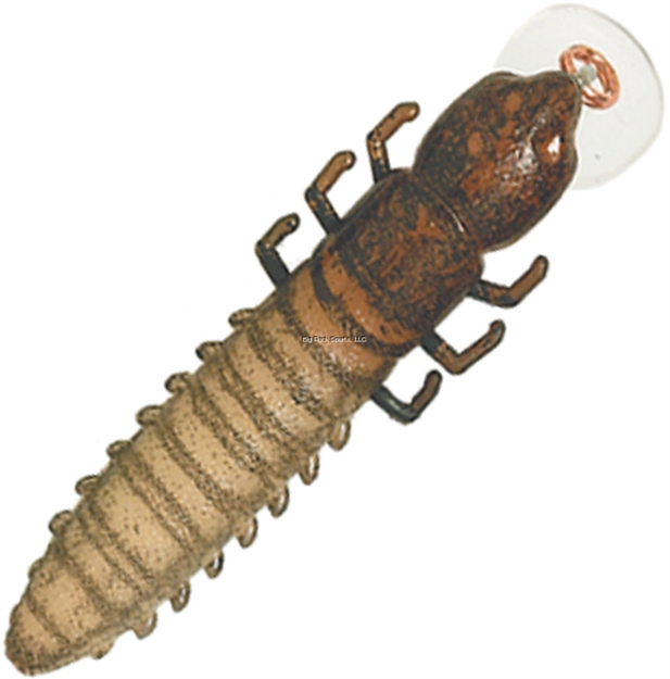 Picture of Rebel Hellgrammite Ultralight Crankbait, 1 3/4", 3/32 Oz, Molting, Sinking