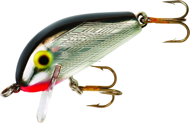 Picture of Rebel Humpback Crankbait 1/4Oz 1-3/4" Sil/Black