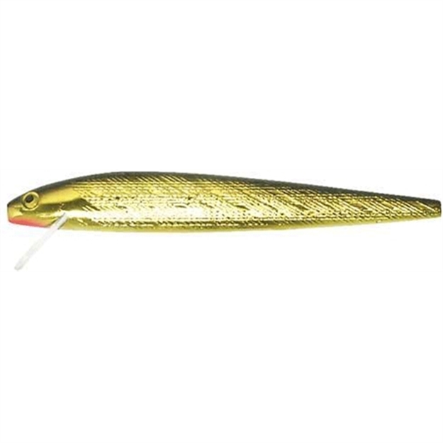 Picture of Rebel Jointed Minnow Lure, 3 1/2", 5/16 Oz, Gold/Black, Floating J1002