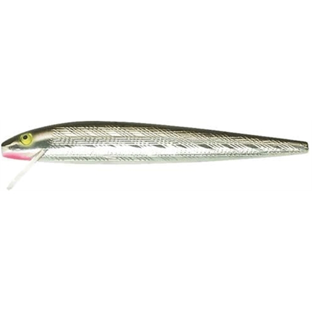Picture of Rebel Jointed Minnow Lure, 4 1/2", 7/16 Oz, Silver/Black, Floating J2001S