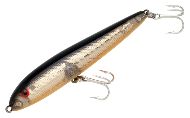 Picture of Rebel Jumpin' Minnow, 4 1/2", 1/2 OZ , Copper Black Orange