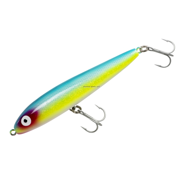 Picture of Rebel Jumpin' Minnow, 4 1/2", 3/4Oz, #2 Hooks, Half Beak