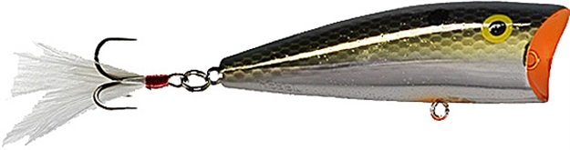 Picture of Rebel Magnum Pop-R Topwater Bait, 3", 1/2 Oz, Foxy Momma, Floating