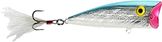 Picture of Rebel Magnum Pop-R Topwater Bait, 3", 1/2 Oz, Ol' Bass, Floating P6517