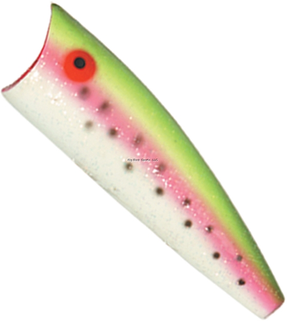 Picture of Rebel Pop-R Topwater Bait, 2 1/2", 1/4 Oz, Gold Fleck/Rainbow, Floating