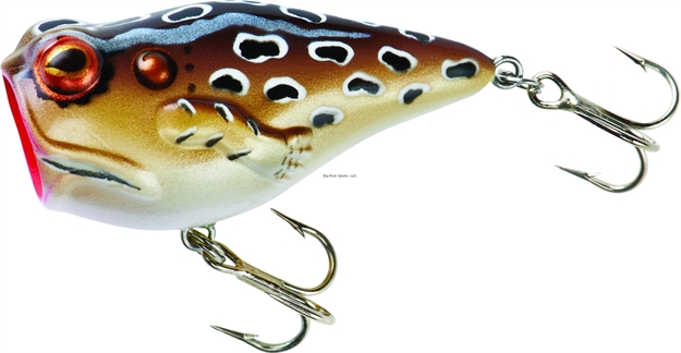 Picture of Rebel Pop'n Frog Topwater Bait, 1 7/8", 3/16 Oz, Cricket Frog, Floating