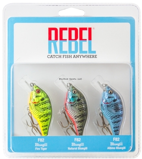 Picture of Rebel Rebel 3 Pack, Bluegill