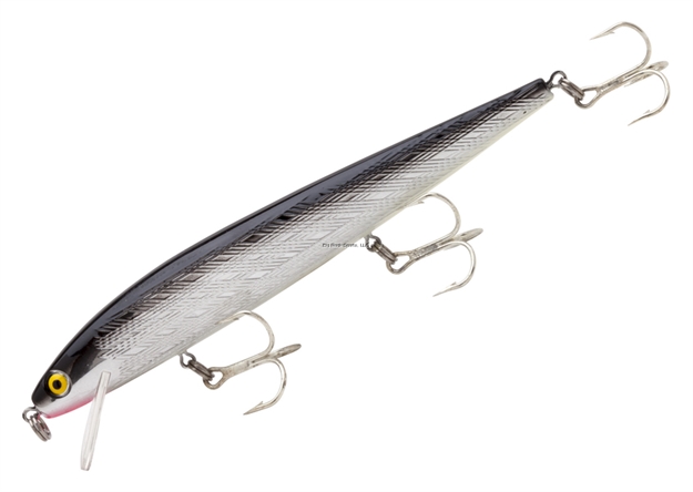 Picture of Rebel Rebel Minnow, 5 1/2", 5/8 Oz, Silver Black Back