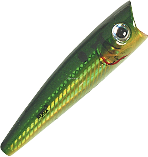 Picture of Rebel Super Pop-R Topwater Bait, 3 1/8", 5/16 Oz, Sun Perch, Floating